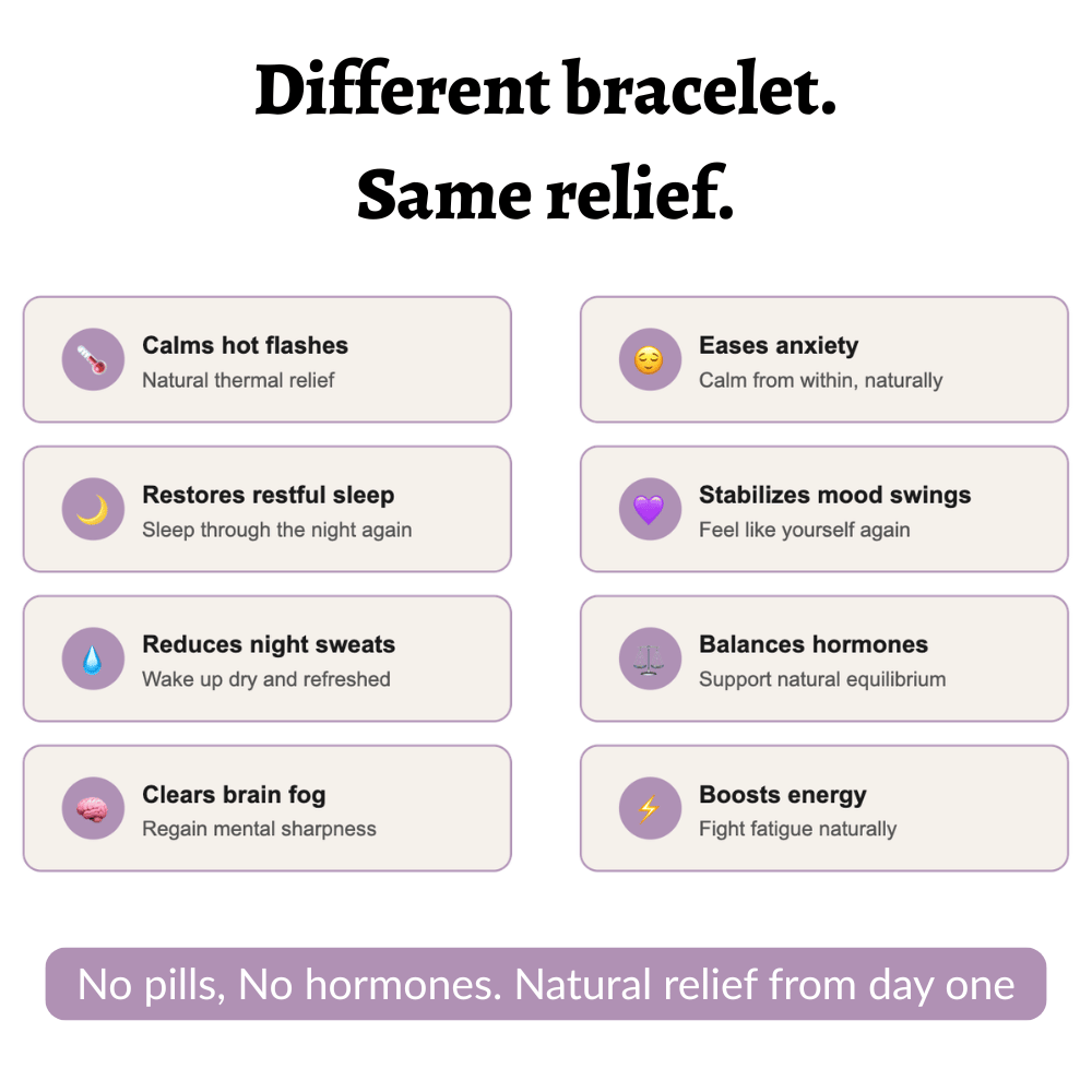 Sereniva Bracelet - Natural Menopause Relief