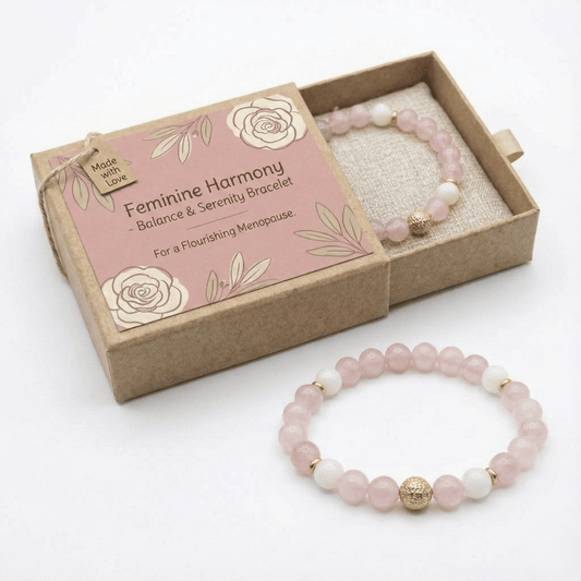 Bracelet Rose Quartz Menopause Therapy