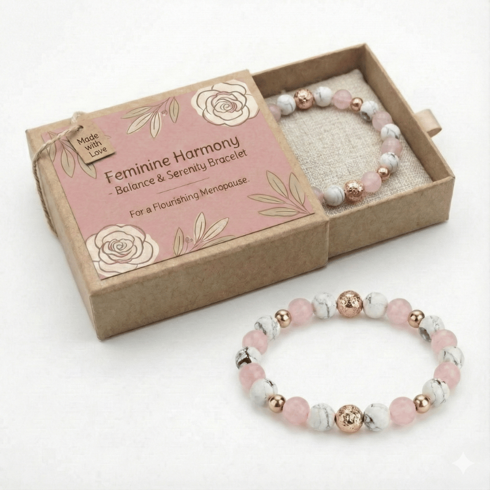 Bracelet Rose Quartz Menopause Therapy