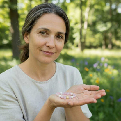 Rose Quartz Bracelet - Relieves Menopause Symptoms